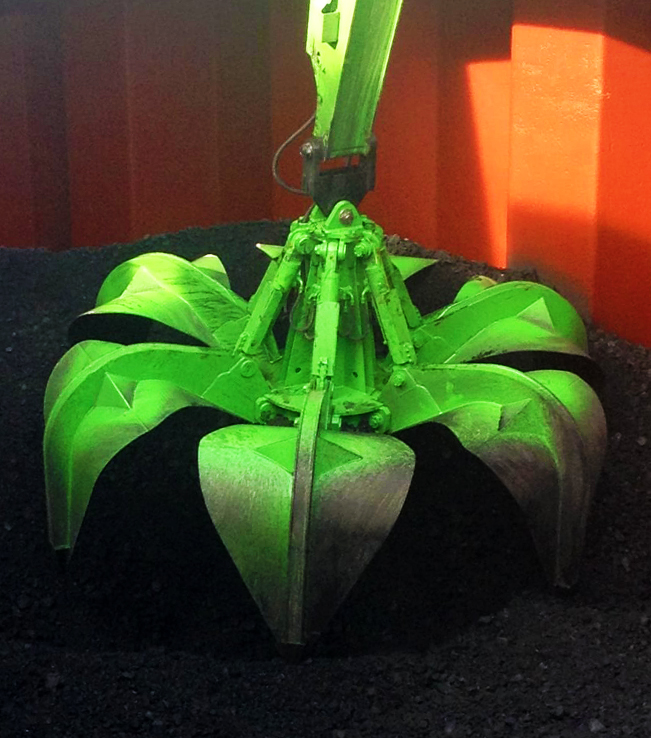 Hydraulic Orange Peel Grab